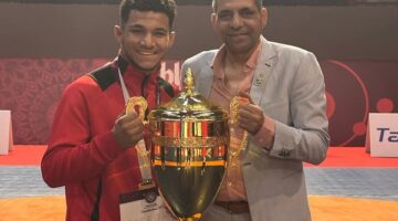 منتخب مصر للمصارعة الرومانية تحت 20 سنة يتوج بكأس البطولة الأفريقية