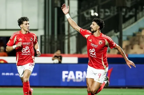 بتمريره من حسين الشحات، إمام عاشور يحسم لقب هداف الدوري.
