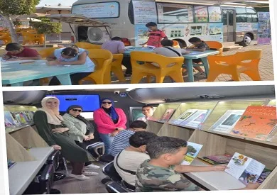 اليوم.. المكتبة المتنقلة بمكتبة مصر الجديدة تحط رحالها بالتجمع الخامس
