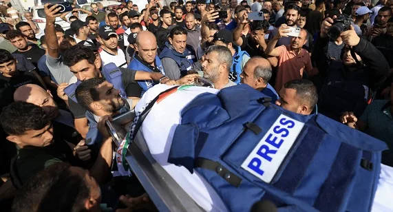 غزة: زيادة عدد الشهداء بين الصحفيين الفلسطينيين إلى 216