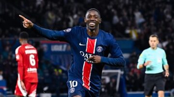 ديمبلي بديلا.. ثلاثي هجومي لباريس أمام أرسنال في دوري الأبطال