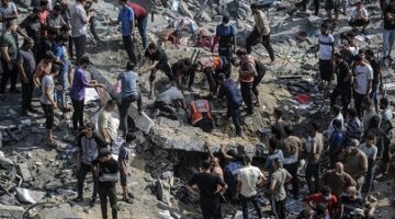 صحة غزة: 51 قتيلاً و200 جريح من المتجمعين لاستلام المساعدات في خانيونس