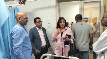 "الصحة": فريق الحوكمة والمراجعة الداخلية يتفقد مستشفى صدر أسوان