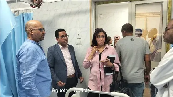 "الصحة": فريق الحوكمة والمراجعة الداخلية يتفقد مستشفى صدر أسوان "الصحة": فريق الحوكمة والمراجعة الداخلية يتفقد مستشفى صدر أسوان