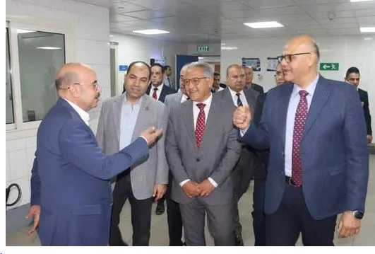 محافظ القليوبية يستقبل وفد لجنة الإدارة المحلية بالنواب لتفقد مستشفى الناس بحي غرب شبرا الخيمة محافظ القليوبية يستقبل وفد لجنة الإدارة المحلية بالنواب لتفقد مستشفى الناس بحي غرب شبرا الخيمة