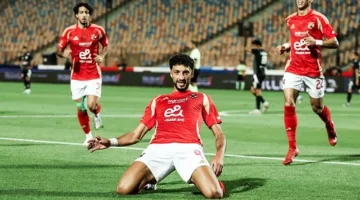 وسام أبو علي يُتوج بلقب أفضل لاعب في مباراة الأهلي بمناسبتها الـ45 للدوري