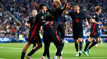 بيدري: برشلونة هو نادي طموحاتي.. وأنا سعيد لأننا توجنا بالبطولة