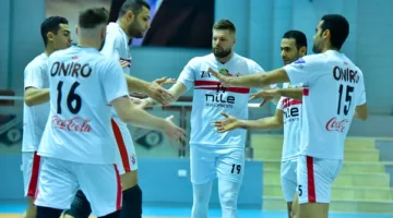 استدعاء 7 لاعبين من نادي الزمالك لتمثيل منتخب الكرة الطائرة