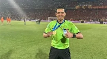أحمد الغندور officiates the Zamalek vs. Pyramids match, while Basyouni oversees the Al Ahly vs. Ceramica game.