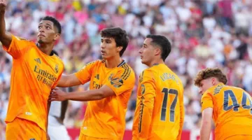 أداء اللاعب المتميز في مباراة ريال مدريد ضد إشبيلية في الدوري الإسباني