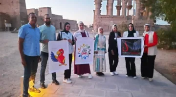 أسوان تتألق بالأحمر تضامنًا مع مرضى الثلاسيميا في يومهم العالمي