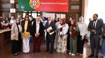 ألسن عين شمس تحتفي باليوم العالمي للغة البرتغالية بحضور السفير البرتغالي