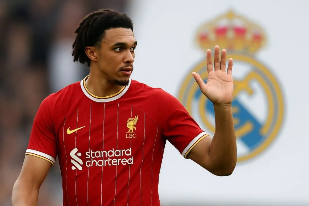 أول رد من صلاح على انتقائل أرنولد إلى ريال مدريد أول رد من صلاح على انتقائل أرنولد إلى ريال مدريد