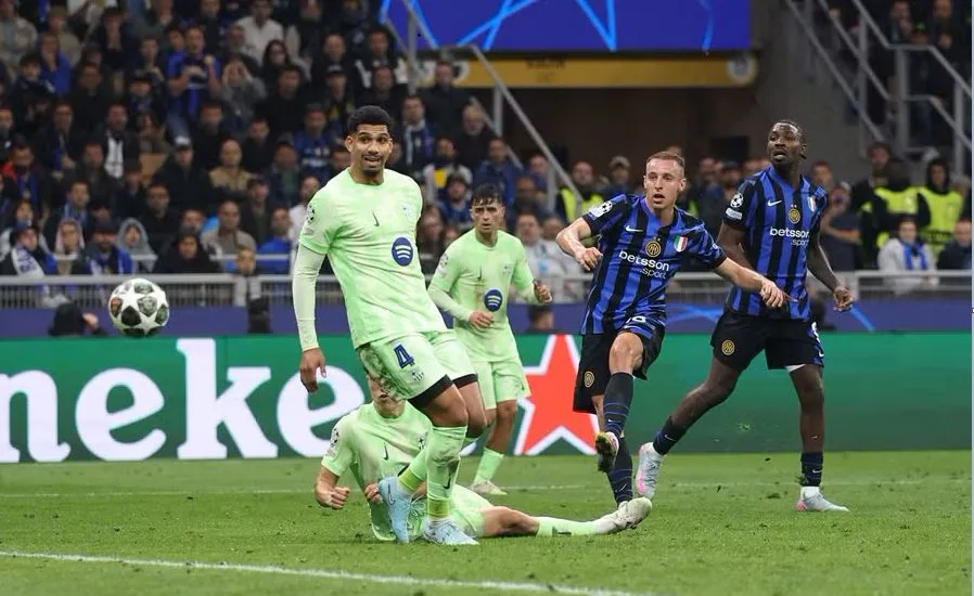 أهداف مباراة إنتر ميلان وبرشلونة فيديو..النيراتزوري يتأهل لنهائي دوري أبطال أوروبا 2025 أهداف مباراة إنتر ميلان وبرشلونة فيديو..النيراتزوري يتأهل لنهائي دوري أبطال أوروبا 2025