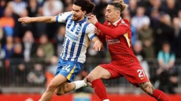 أهداف مباراة ليفربول ضد برايتون في الدوري الإنجليزي: إليوت يحرز هدف التقدم للريدز