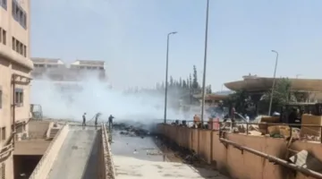 إخماد حريق ضخم في مصنع الشرقية للدخان بمدينة 6 أكتوبر.. صور