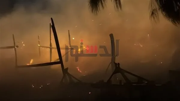 إخماد حريق في جرن قمح بكفر سليمان بالغربية إخماد حريق في جرن قمح بكفر سليمان بالغربية
