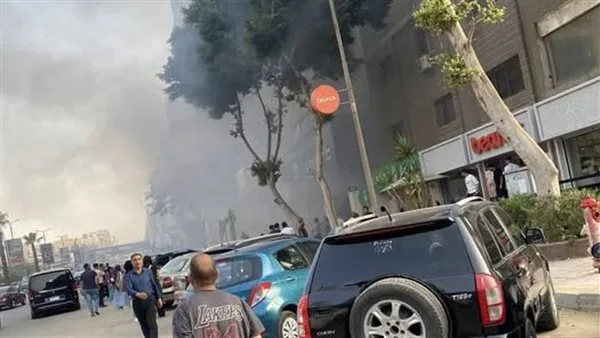إخماد حريق في غرفة حارس عمارة بمدينة نصر