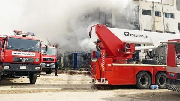 إخماد حريق في مسكن بالعجوزة إخماد حريق في مسكن بالعجوزة