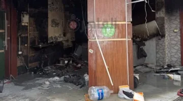 إخماد حريق في مطعم بالفيوم دون تسجيل إصابات