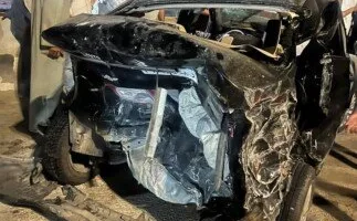 إصابة 10 أشخاص في حادث اصطدام تريلا بـ7 سيارات على الطريق الدائري بالسلام |صور