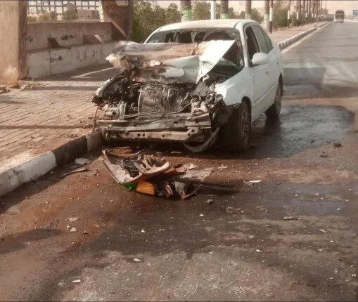 إصابة ستة أفراد جراء حادث تصادم على طريق عتاقة في السويس (صور) إصابة ستة أفراد جراء حادث تصادم على طريق عتاقة في السويس (صور)