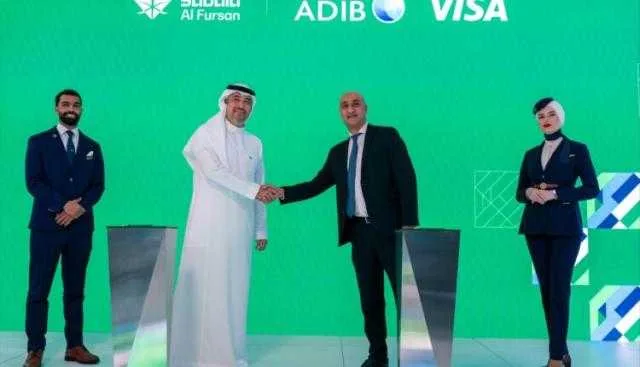 اختيار مصرف «أبو ظبي الإسلامي– مصر ADIB-Egypt» لإطلاق أول بطاقة ائتمان دولية لبرنامج «الفرسان» للخطوط السعودية اختيار مصرف «أبو ظبي الإسلامي– مصر ADIB-Egypt» لإطلاق أول بطاقة ائتمان دولية لبرنامج «الفرسان» للخطوط السعودية