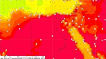 موجة حرارة جديدة: الأرصاد توضح تفاصيل الطقس ليوم الجمعة 23 مايو