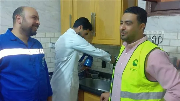 استجابة فورية من شركة المياه في كفر الزيات لطلبات سكان كفر الشوربجي استجابة فورية من شركة المياه في كفر الزيات لطلبات سكان كفر الشوربجي