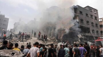 استشهاد 10 فلسطينيين في غارات إسرائيلية على مناطق متفرقة من قطاع غزة