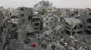 استشهاد 5 فلسطينيين في قصف للاحتلال الإسرائيلي على قطاع غزة
