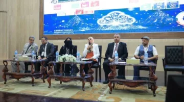 استمرار فعاليات المؤتمر السنوى الرابع لطلاب الدراسات العليا فى مجال العلوم التطبيقية بجامعة بنها
