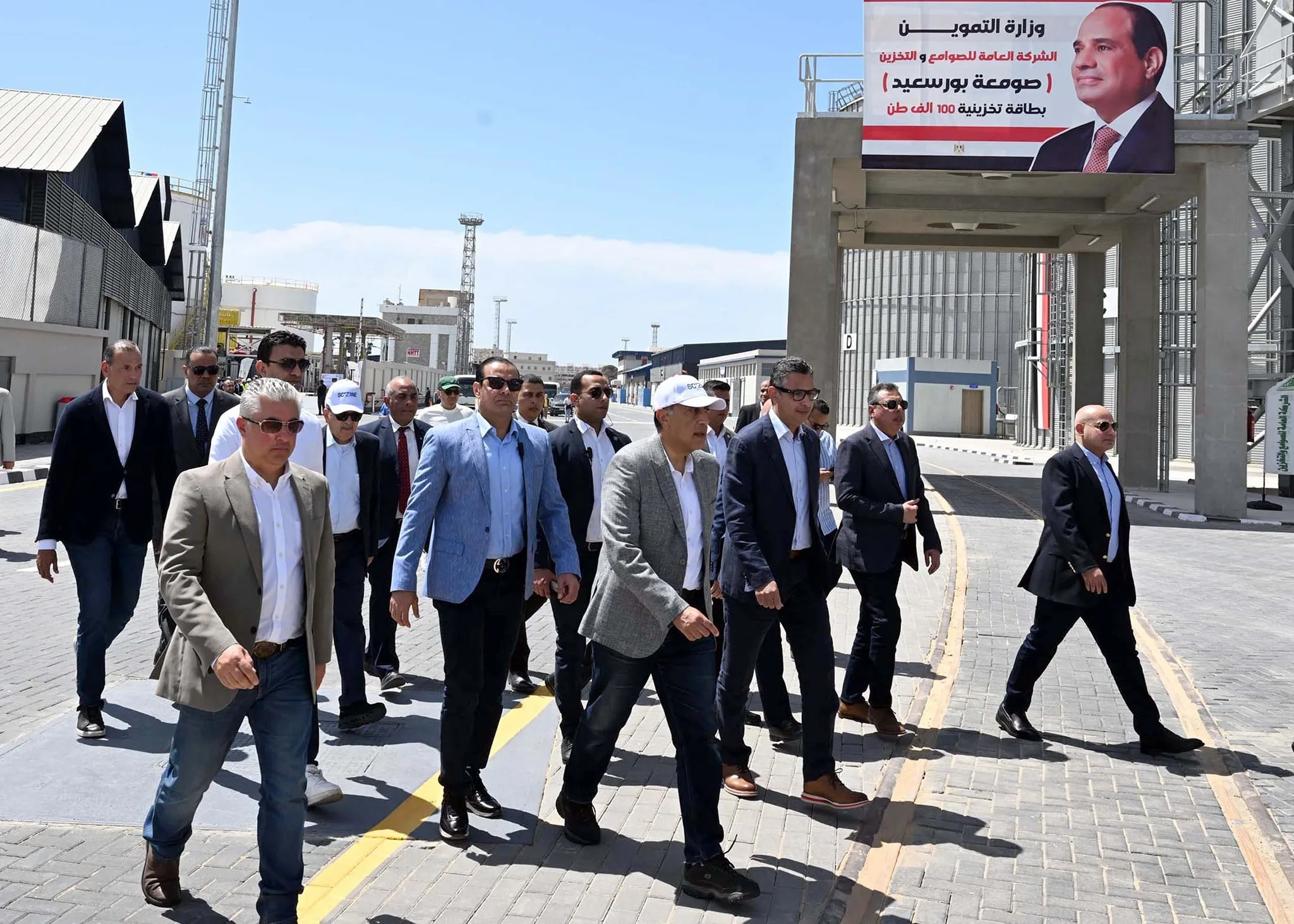 افتتاح محطة الصب الجاف “أقماح” بميناء غرب بورسعيد باستثمارات مليار جنيه افتتاح محطة الصب الجاف “أقماح” بميناء غرب بورسعيد باستثمارات مليار جنيه