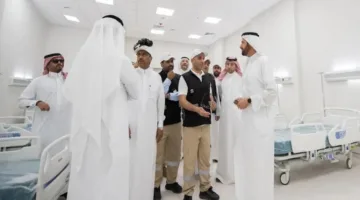 افتتاح مستشفى طوارئ حديث في منى و71 مركزاً إسعافياً بمسارات المشاعر المقدسة.