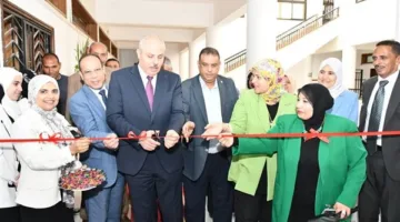 افتتاح معمل الأوسكي بكلية التمريض بجامعة قناة السويس