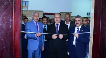 افتتاح مكتبتان وقاعة مجلس كلية الآثار ومعرضا للأنشطة والمشروعات الطلابية بجامعة سوهاج