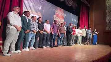 افتتاح  وتكريم رموز بارزة فى المهرجان العالمى للمسرح
