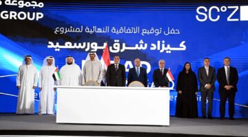 اقتصادية قناة السويس توقّع اتفاقية مع موانئ أبوظبي لإنشاء منطقة كيزاد الصناعية