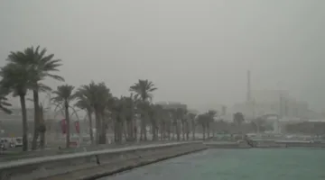 الأرصاد الجوية: غبار خفيف على الساحل وتحذير من رياح قوية وأمواج عالية في البحر الليلة