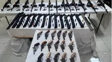 الأمن العام يضبط 168 متهما بحوزتهم أسلحة نارية خلال يوم