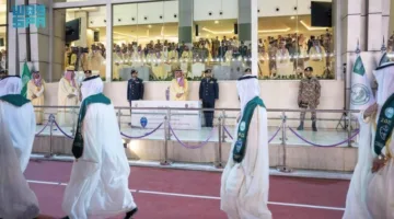 الأمير عبدالعزيز بن سعود يشرف على حفل تخرج 1935 طالبًا من كلية الملك فهد الأمنية.