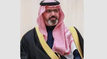الأمير ناصر بن محمد يعبر عن امتنانه للقيادة بمناسبة تعيينه نائبًا لأمير منطقة جازان بدرجة ممتازة.