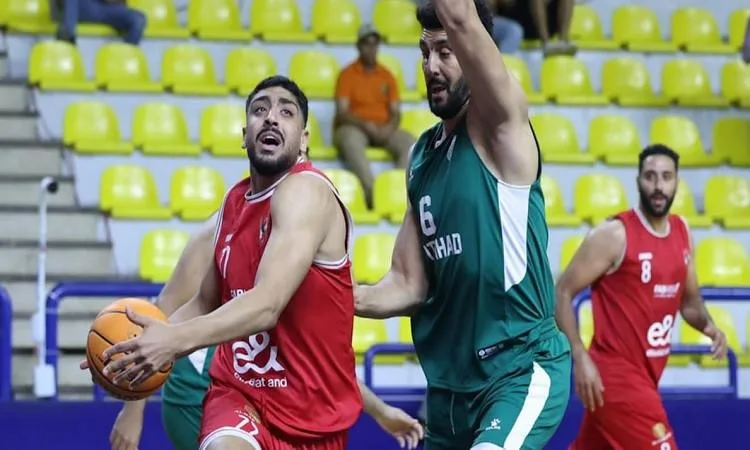 الأهلي يتغلب على الاتحاد السكندري 75-71 في المباراة الرابعة من نهائي دوري كرة السلة الأهلي يتغلب على الاتحاد السكندري 75-71 في المباراة الرابعة من نهائي دوري كرة السلة