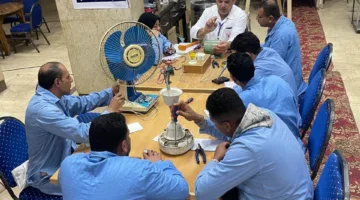 الإنتاج الحربي يعلن عن تدريب 48 شابًا في الورش المتنقلة بكفر الشيخ.