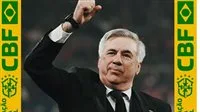 الاتحاد البرازيلي: أنشيلوتي أنهى عقده مع ريال مدريد للقيادة الفنية للمنتخب الوطني