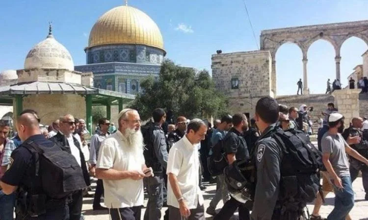 الاحتلال يعتدي على أحد المعالم التاريخية الملاصقة لأسواق المسجد الأقصى الاحتلال يعتدي على أحد المعالم التاريخية الملاصقة لأسواق المسجد الأقصى