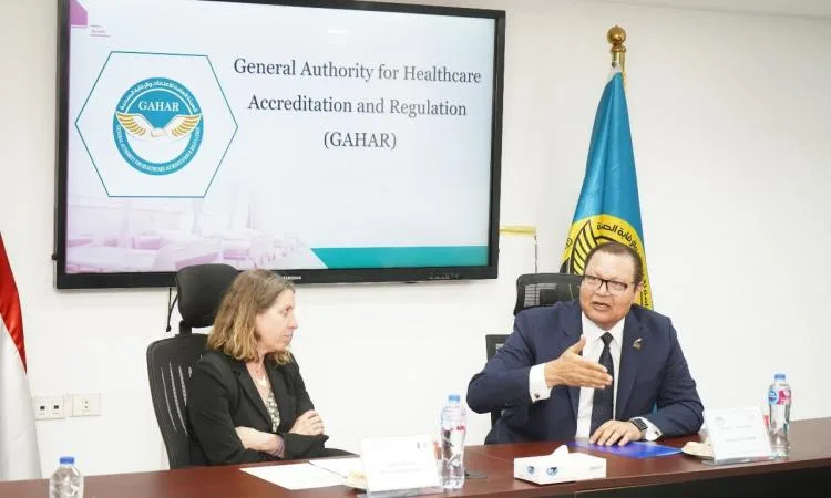 الاعتماد والرقابة الصحية: نسعى لبناء شراكات استراتيجية للاستفادة من الخبرات الاعتماد والرقابة الصحية: نسعى لبناء شراكات استراتيجية للاستفادة من الخبرات