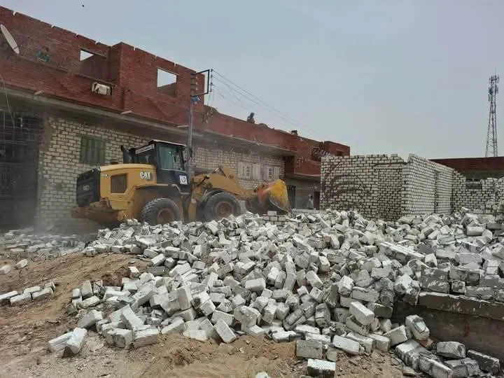 البحيرة: إخلاء 46 حالة اعتداء على الأراضي الزراعية وممتلكات الدولة