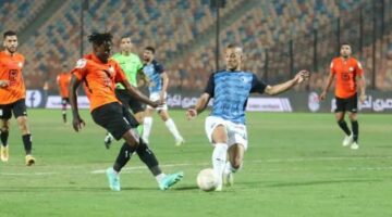البنك الأهلي يفاجئ بيراميدز بهدفين في الشوط الأول