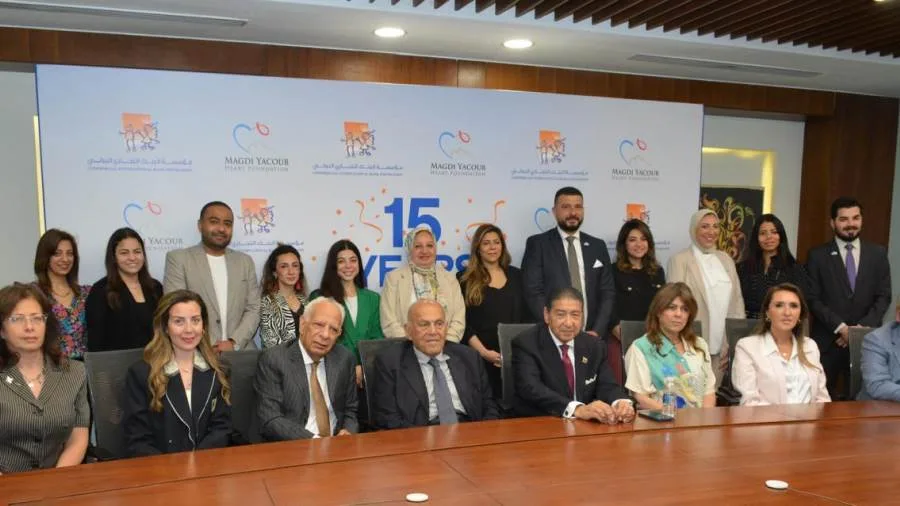 البنك التجاري الدولي ومؤسسة مجدي يعقوب للقلب يحييان 15 عامًا من النجاحات والتعاون في رعاية الأطفال المصريين البنك التجاري الدولي ومؤسسة مجدي يعقوب للقلب يحييان 15 عامًا من النجاحات والتعاون في رعاية الأطفال المصريين